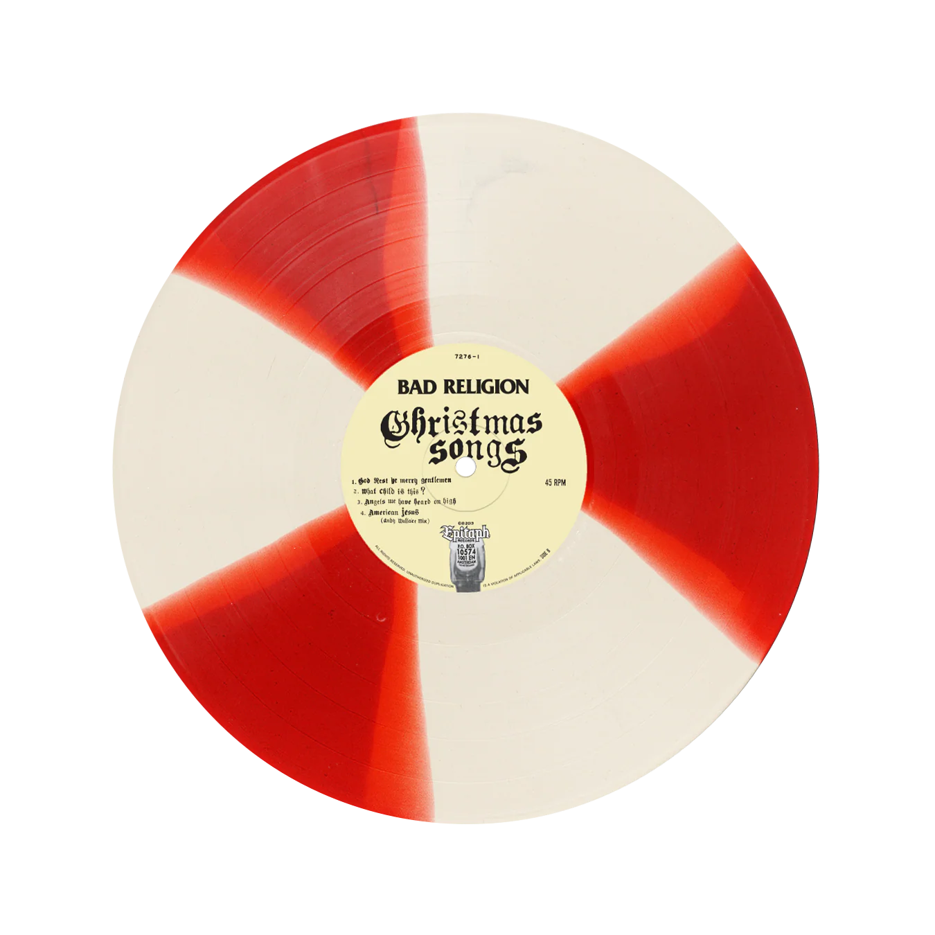 Christmas Songs LP (Candy Cane) - Image 2