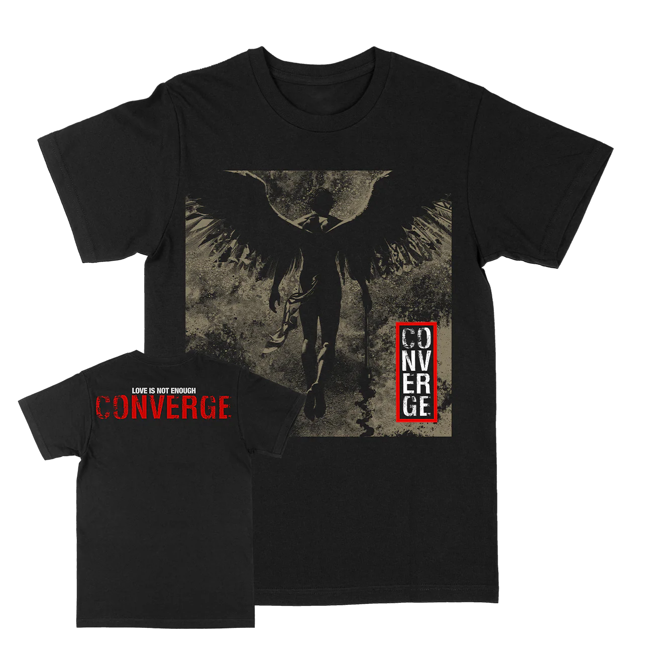 Love Is Not Enough Album T-Shirt (Black)