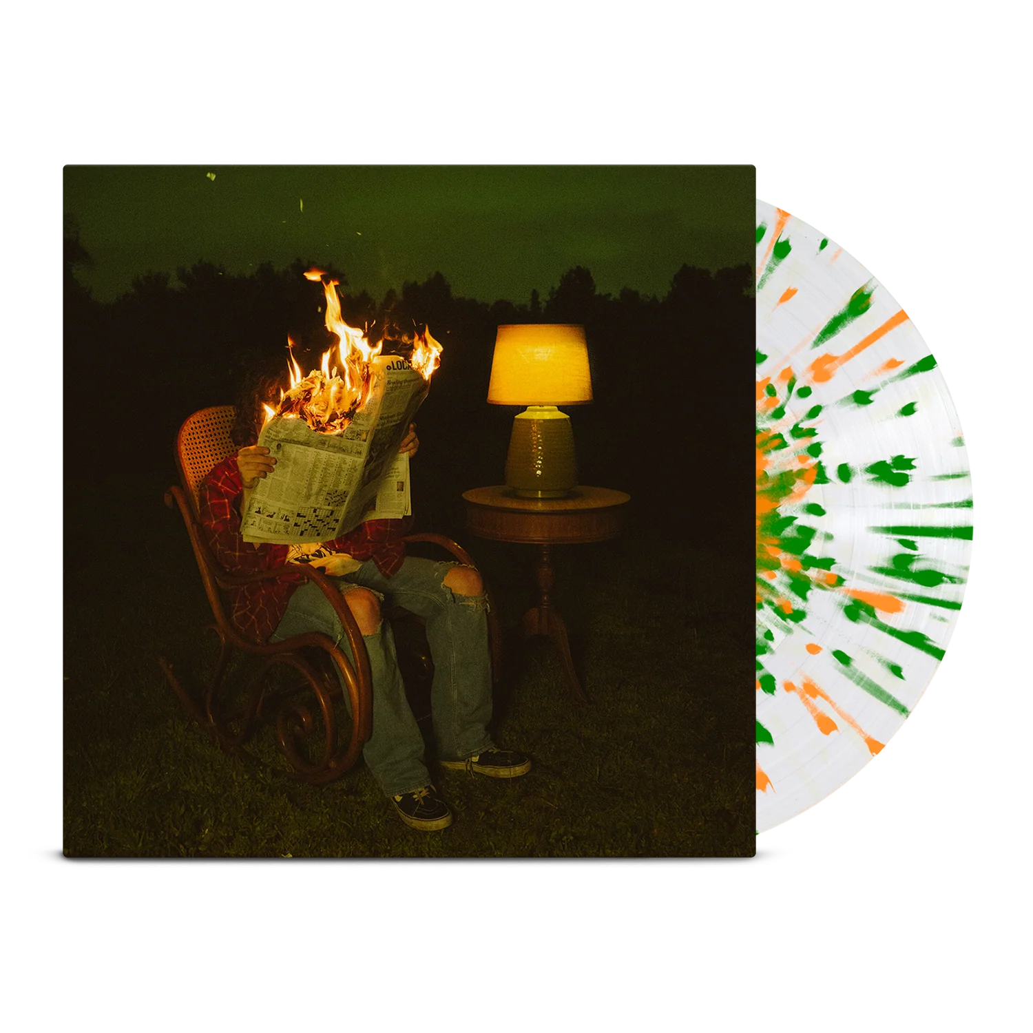 I Hope Hell Isn't Real LP (Clear/Orange/Green)